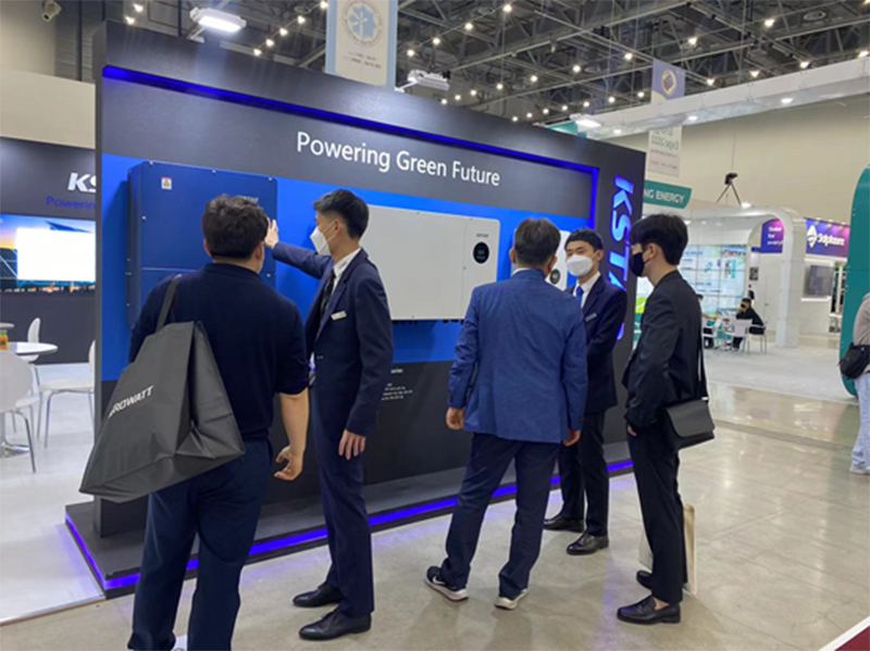 Інвертор kstar сяє на виставці Green Energy Expo 2022