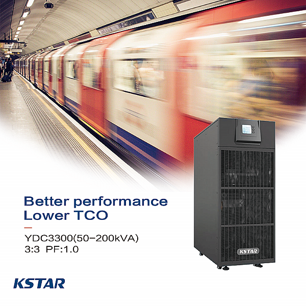 Kstar представляє трифазний ДБЖ для застосувань потужністю 50 кВА - 200 кВА