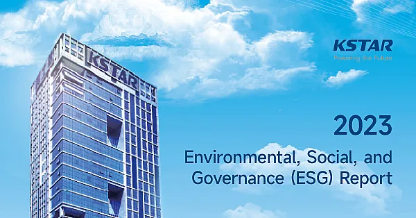 KSTAR публікує Звіт про екологічні, соціальні та управлінські (ESG) аспекти за 2023 рік, знову підкреслюючи свою відданість сталому розвитку